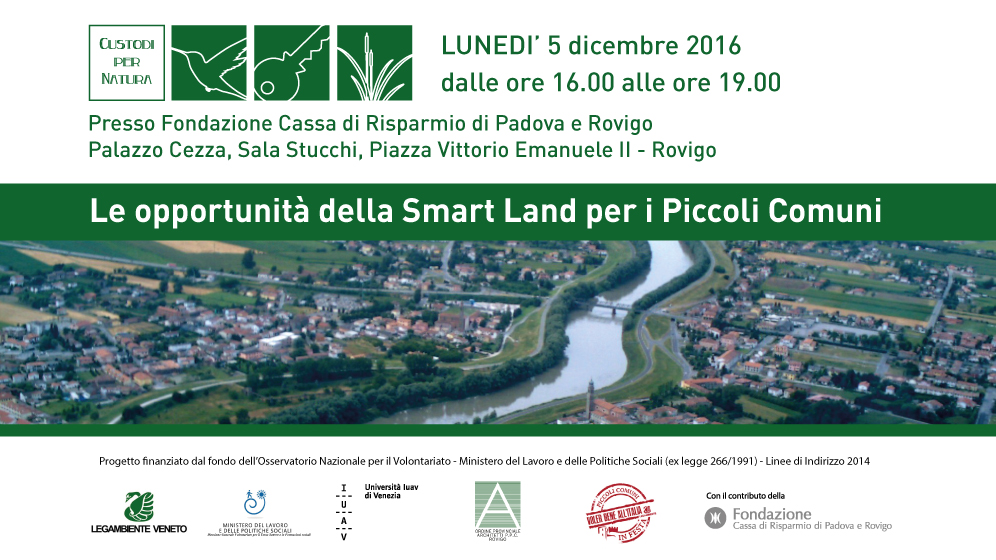 Recuperare, riqualificare, rivitalizzare. Come trasformare un piccolo comune in Smart Land