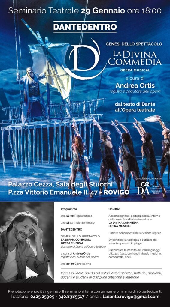 Edizione Musical per “La “Divina Commedia”