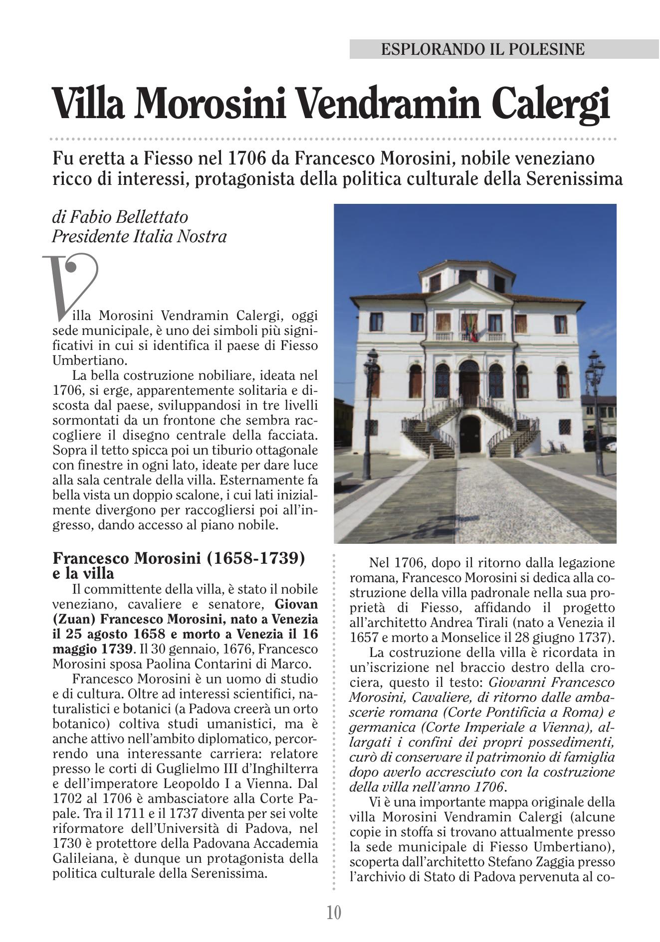 Villa Morosini Vendramin Calergi