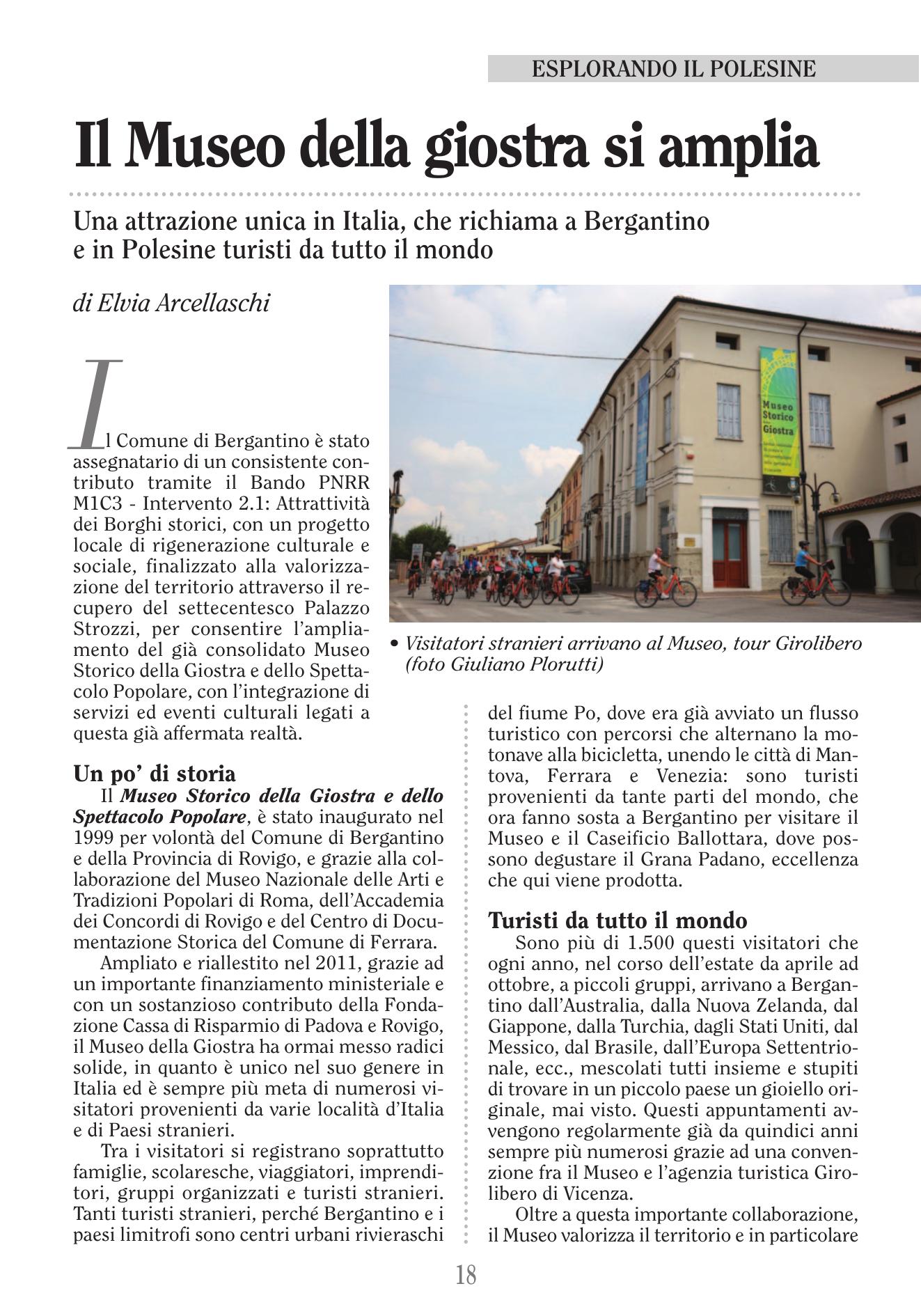 Il Museo della giostra si amplia