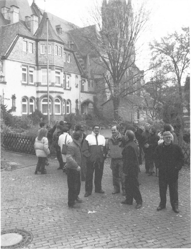 Un gruppo di rodigini a Viernheim durante il soggiorno del gemellaggio