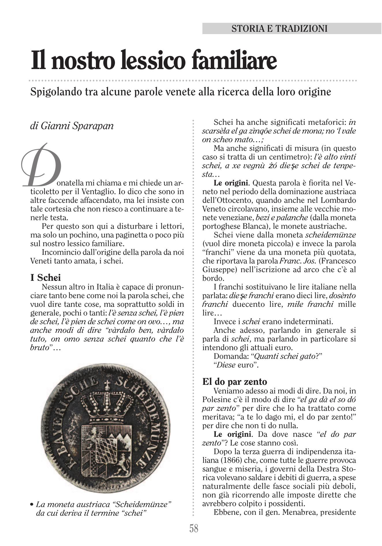 Il nostro lessico familiare