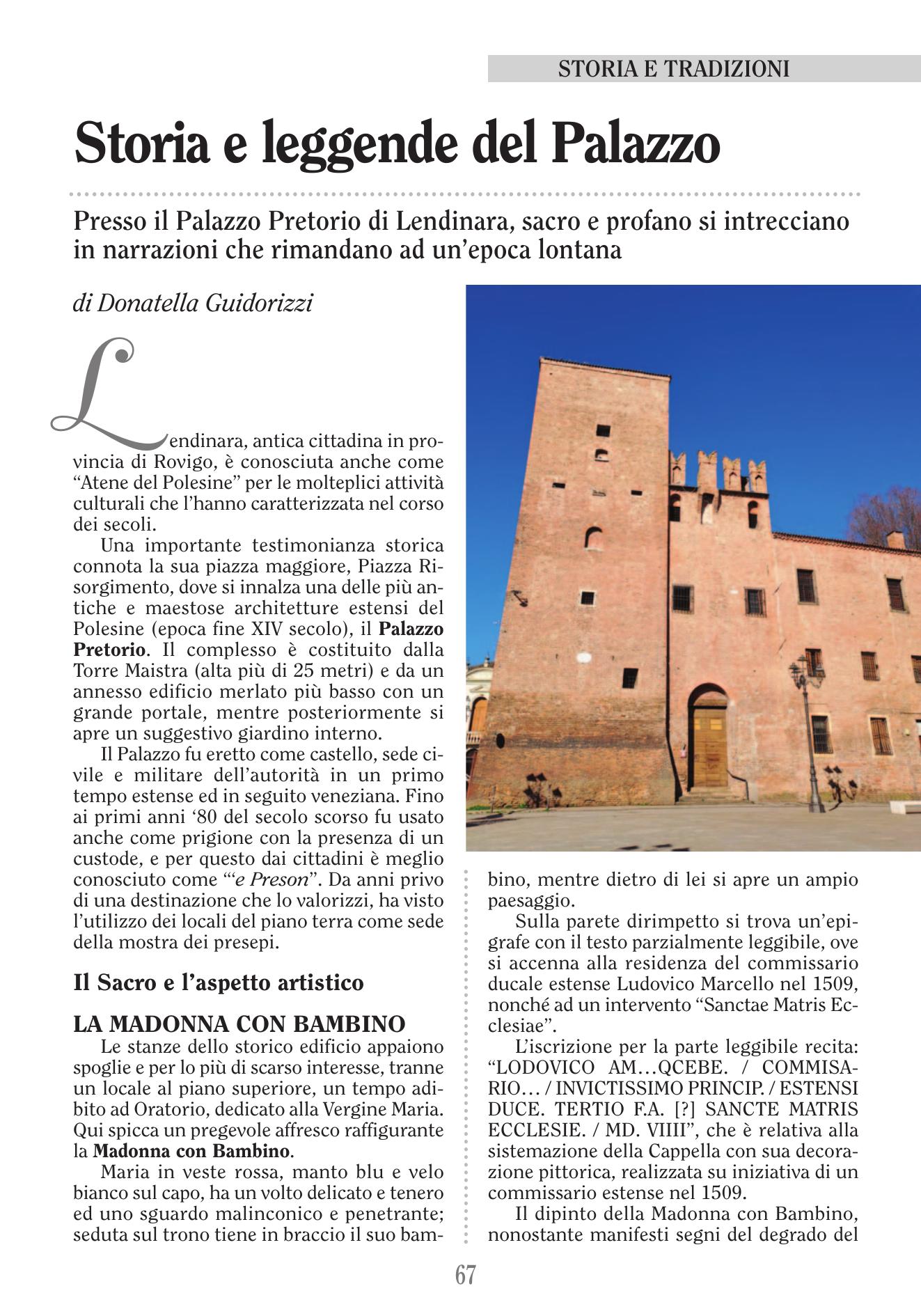 Storia e leggende del Palazzo