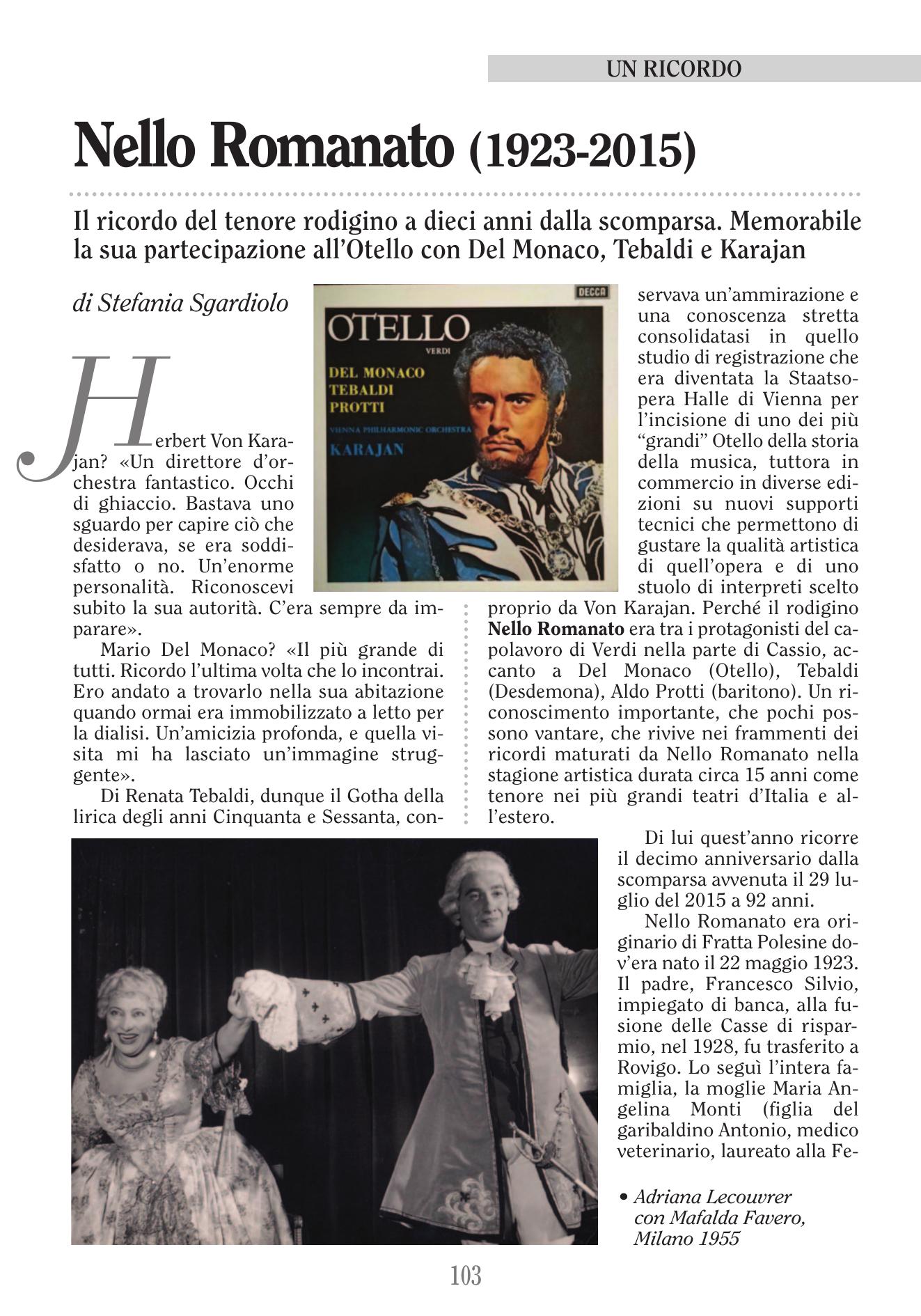 Nello Romanato (1923-2015)