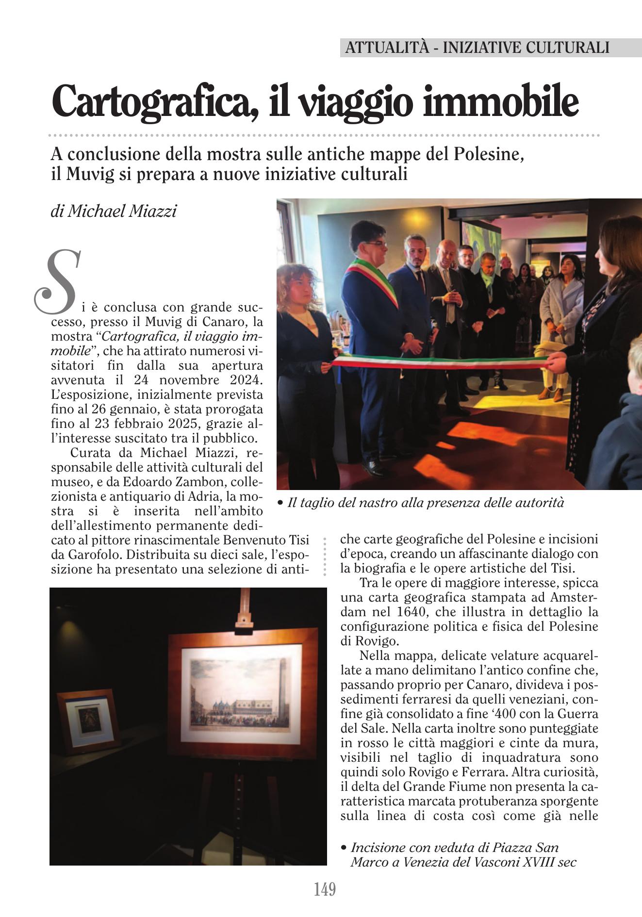 Cartografica, il viaggio immobile