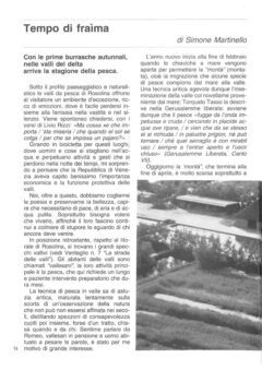 Prima pagina originale dell’articolo Tempo di fraìma