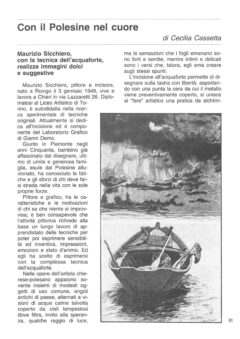 Prima pagina originale dell’articolo Con il Polesine nel cuore