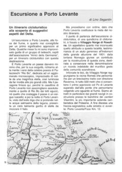 Prima pagina originale dell’articolo Escursione a Porto Levante