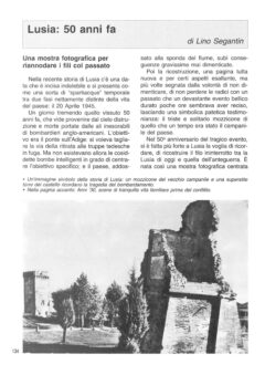 Prima pagina originale dell’articolo Lusia: 50 anni fa