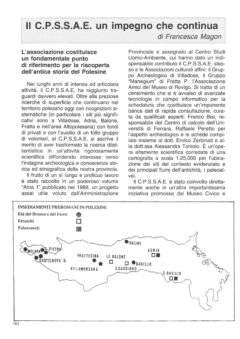 Prima pagina originale dell’articolo Il C.P.S.S.A.E. un impegno che continua