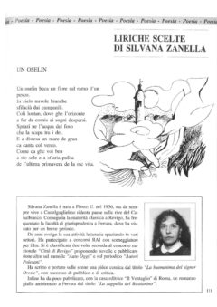Prima pagina originale dell’articolo LIRICHE SCELTE