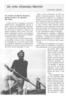Prima pagina originale dell’articolo Un mito chiamato Marinin