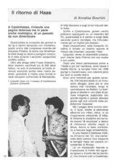 Prima pagina originale dell’articolo Il ritorno di Haas