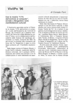 Prima pagina originale dell’articolo VivilPo ’96