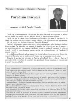 Prima pagina originale dell’articolo Paradisin Biscuola