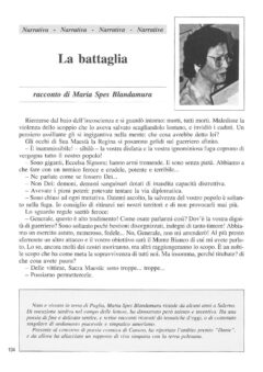 Prima pagina originale dell’articolo La battaglia