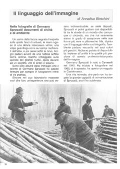 Prima pagina originale dell’articolo ll linguaggio dell’immagine