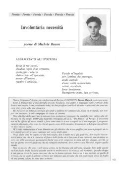 Prima pagina originale dell’articolo Involontaria necessità
