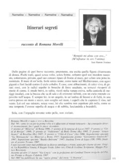 Prima pagina originale dell’articolo Romana Morelli
