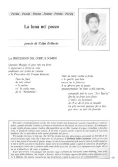 Prima pagina originale dell’articolo La luna nel pozzo