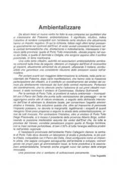 Prima pagina originale dell’articolo Ambientalizzare