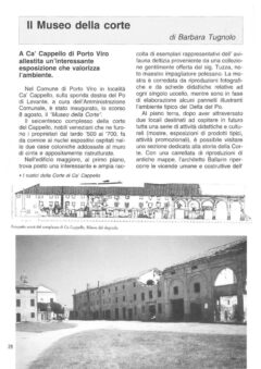 Prima pagina originale dell’articolo Il Museo della corte