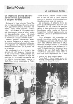 Prima pagina originale dell’articolo DeltaPOesia