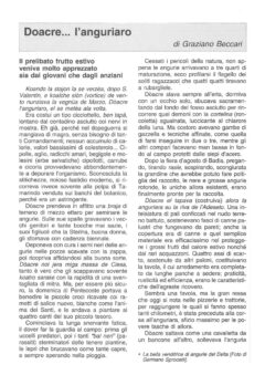 Prima pagina originale dell’articolo Doacre… l’anguriaro