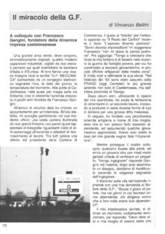 Prima pagina originale dell’articolo Il miracolo della G.F.