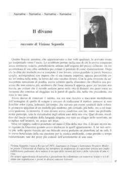Prima pagina originale dell’articolo Il divano