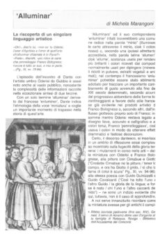 Prima pagina originale dell’articolo Alluminar’