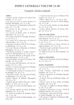 Prima pagina originale dell’articolo INDICI GENERALI VOL. 11-20