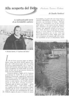 Prima pagina originale dell’articolo Alla scoperta del Delta