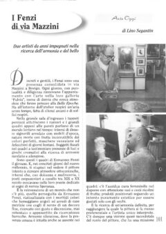 Prima pagina originale dell’articolo I Fenzi di via Mazzini