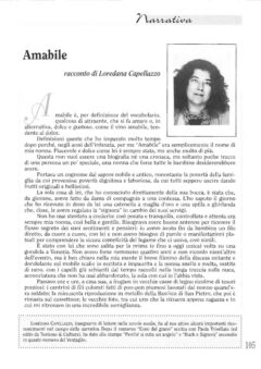 Prima pagina originale dell’articolo Amabile