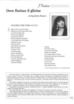 Prima pagina originale dell’articolo Dove fiorisce il glicine
