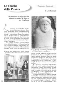 Prima pagina originale dell’articolo Le amiche della Puazza