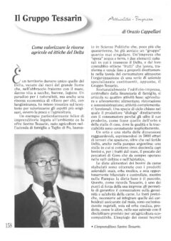 Prima pagina originale dell’articolo Il Gruppo Tessarin